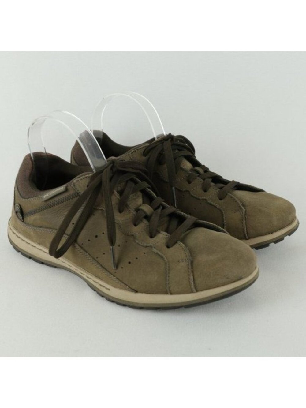 Columbia Three Passes Men's Size 9.5 Brown Leather Lace Up Casual Oxfords